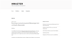 Desktop Screenshot of hmazter.com