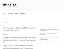 Tablet Screenshot of hmazter.com